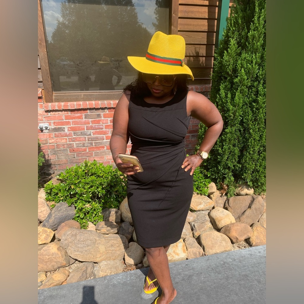 Fedora Bee Straw Hat